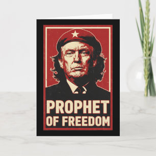 Lustiger Trump Che Guevara Prophet der Freiheit Li Karte