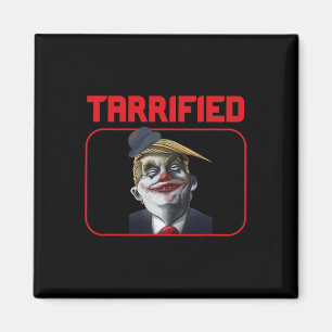 Lustiger Trump Clown Politischer Wortwitz Tarrifie Magnet