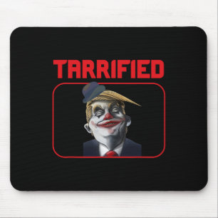 Lustiger Trump-Clown politischer Wortwitz Tarrifie Mousepad