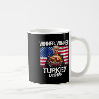 Lustiger Trump Gewinner Gewinner Truthahn Abendess Kaffeetasse