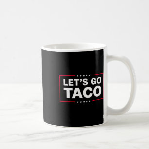 Lustiger Trump kneift immer aus Anti-Trump Los geh Kaffeetasse