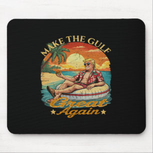 Lustiger Trump Mach den Golf großartig Trump Mer Mousepad