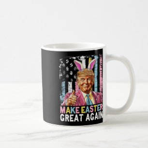 Lustiger Trump macht Ostern wieder großartig Bunny Kaffeetasse