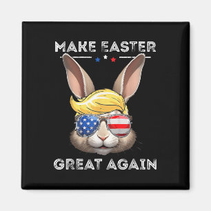 Lustiger Trump macht Ostern wieder großartig Bunny Magnet
