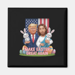 Lustiger Trump macht Ostern wieder großartig Bunny Magnet