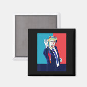 Lustiger Trump Moab Magnet (Vorderseite/Rückseite)