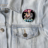 Lustiger Trump Ostern Hase Eier Frohe Ostern  Button (Beispiel)