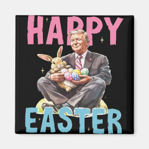 Lustiger Trump Ostern Hase Eier Frohe Ostern Magnet