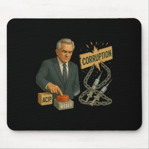 Lustiger Trump Robert Kennedy Jr. Gesamte Cdc Meme Mousepad