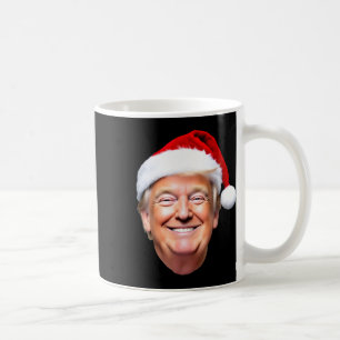 Lustiger Trump Santa Hut Donald Trump Weihnachten Kaffeetasse