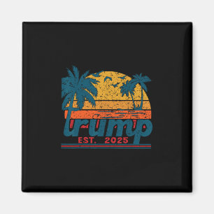 Lustiger Trump-Shirt Golf Von Uns Amerika Est 2025 Magnet
