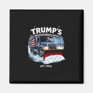 Lustiger Trump-Sieg-Schneeflocken-Entfernungsdiens Magnet