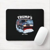 Lustiger Trump-Sieg-Schneeflocken-Entfernungsdiens Mousepad (Mit Mouse)