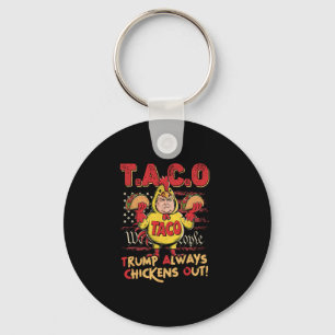 Lustiger Trump Taco Trump kneift immer 16  Schlüsselanhänger