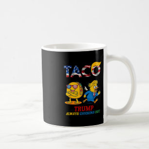 Lustiger Trump Taco Trump kneift immer 17  Kaffeetasse
