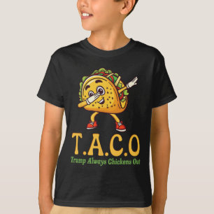 Lustiger Trump Taco Trump kneift immer _18 T-Shirt