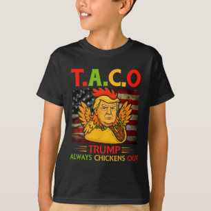 Lustiger Trump Taco Trump kneift immer 23 T-Shirt