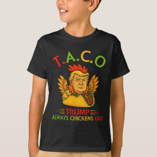 Lustiger Trump Taco Trump kneift immer _6 T-Shirt