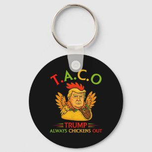 Lustiger Trump Taco Trump kneift immer 7  Schlüsselanhänger