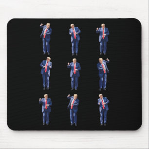 Lustiger Trump-Tanz Tanzt wie ein Verbrecher Wähle Mousepad