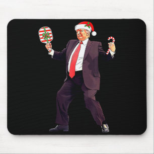 Lustiger Trump Tanz Weihnachtsmann Weihnachten Xma Mousepad
