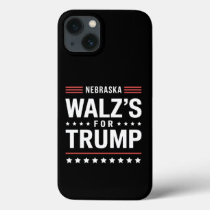 Lustiger Trump Vance Walz's Für Trump Nebraska Case-Mate iPhone Hülle