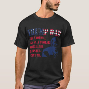 Lustiger Trump-Vater Herren Vatertag Pro Trump T-Shirt
