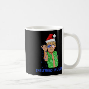 Lustiger Trump Weihnachtsmann Salz Weihnachten im Kaffeetasse