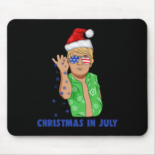 Lustiger Trump Weihnachtsmann Salz Weihnachten im  Mousepad