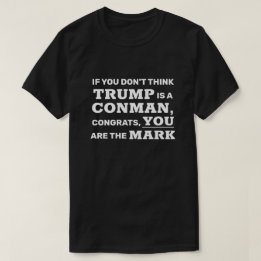 Lustiger Trumpf ist ein Betrüger, den Sie das T-Shirt