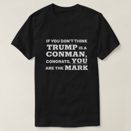 Lustiger Trumpf ist ein Betrüger, den Sie das T-Shirt
