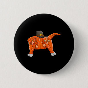 Lustiger Truthahn Gamer Jungen Kinder Jugendliche  Button