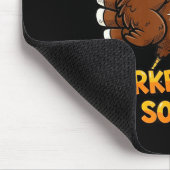 Lustiger Truthahn ist so rizzy Thanksgiving Meme 6 Mousepad (Ecke)