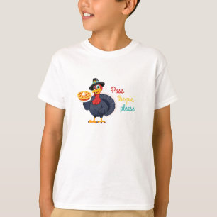Lustiger Truthahn Thanksgiving Brauch T-Shirt