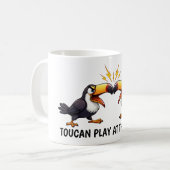 Lustiger Tukan Kaffeetasse (Vorderseite Links)