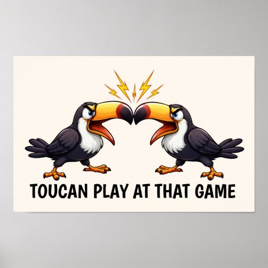 Lustiger Tukan Poster (Vorne)