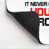 Lustiger Turnhallenzitatentwurf Mousepad (Ecke)