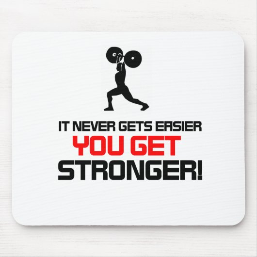 Lustiger Turnhallenzitatentwurf Mousepad (Vorne)