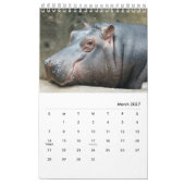 Lustiger u. Tiergewohnheitskalender Kalender (Mär 2027)