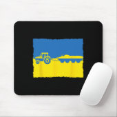 Lustiger ukrainischer Bauer mit Traktor stiehlt ei Mousepad (Mit Mouse)