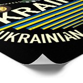 Lustiger ukrainischer Bauer stiehlt Tank Meme I St Poster (Ecke)
