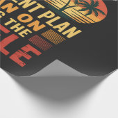 Lustiger Ukulele-Renteneintrittsplan Geschenkpapier (Ecke)