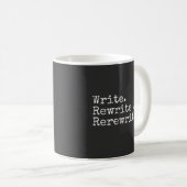 Lustiger Umschreiber Autor Editor Geschenk Kaffeetasse (VorderseiteRechts)