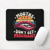 Lustiger unangebrachter Humor Witze Münder Don' Mousepad (Mit Mouse)