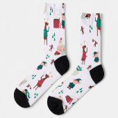 Lustiger unanständiger Urlaub Socken (Linkes Detail)
