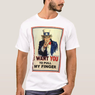 Lustiger Uncle Sam T-Shirt