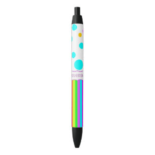 Lustiger und bunter personalisierter Stift