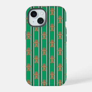 Lustiger und Fancy Weihnachts-Gingerbread-Mann iPhone 15 Hülle