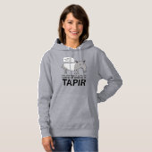 Lustiger und niedlicher aber abscheulicher Tapir Hoodie (Vorne ganz)