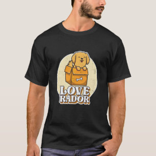 Lustiger und süßer Ador Labrador Retriever Hund T-Shirt